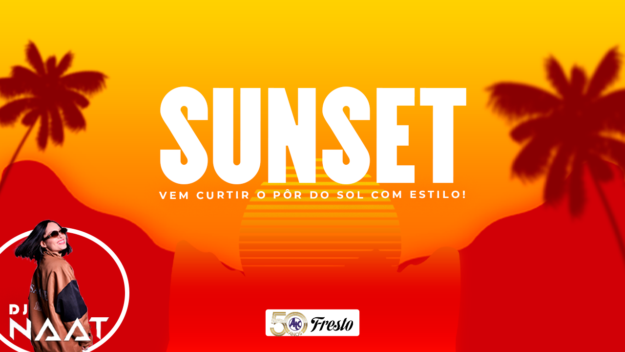 Sunset no Rooftop do Bar da Piscina